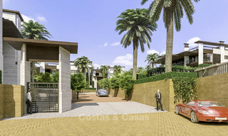 New mansion-style modern luxury villas for sale, walking distance to Puerto Banus in Nueva Andalucia in Marbella 15299 