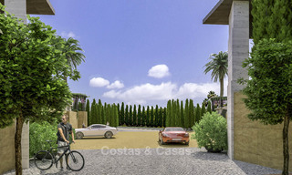 New mansion-style modern luxury villas for sale, walking distance to Puerto Banus in Nueva Andalucia in Marbella 15304 