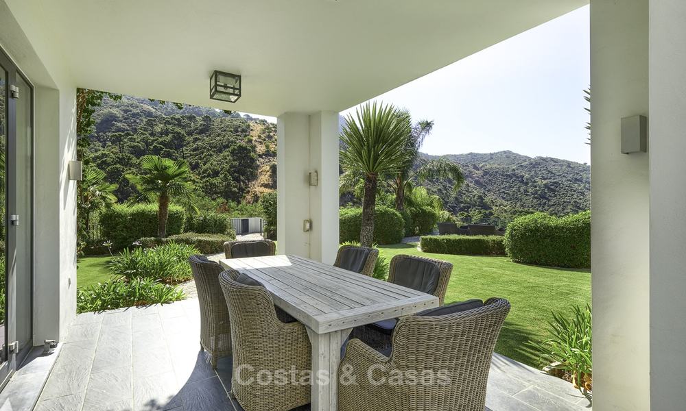 Impressive contemporary luxury villa for sale, with sea and mountain views in Benahavis - Marbella 15860
