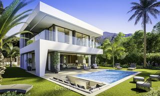 Stylish new contemporary villa for sale on the New Golden Mile between Estepona and Marbella 15942 