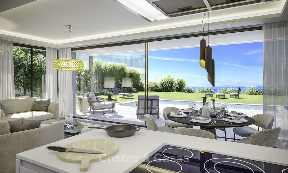 Stylish new contemporary villa for sale on the New Golden Mile between Estepona and Marbella 15947
