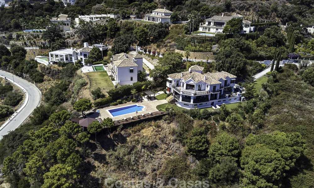 Charming rustic-modern luxury villa for sale with fantastic views in a gorgeous country estate, Benahavis - Marbella 16093
