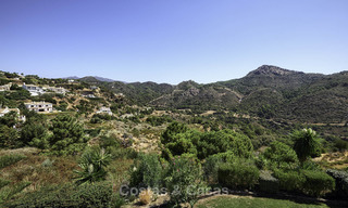 Charming rustic-modern luxury villa for sale with fantastic views in a gorgeous country estate, Benahavis - Marbella 16125 