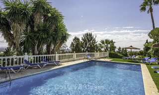 For sale: 4-bed front line golf townhouse with sea and mountain views in a superb resort in Benahavis - Marbella 16339 