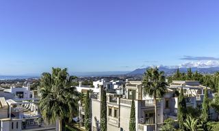 Stunning luxury corner townhouse with breath-taking sea and mountain views for sale, in Sierra Blanca, Golden Mile, Marbella 16503 