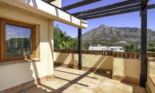 Rare, very spacious 5-bed penthouse apartmentwith sea and mountain views for sale on the Golden Mile in Marbella 16556 