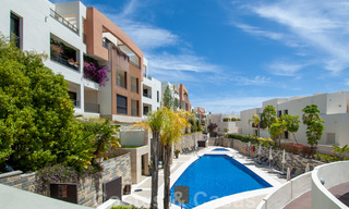 Move-in ready modern 3-bed apartment with spectacular sea and mountain views for sale in Marbella 27418 