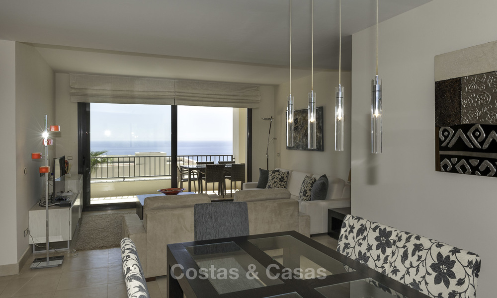 Modern move-in-ready 3-bed luxury apartment with sea and mountain views for sale in Marbella 16874