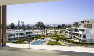 Attractive new modern apartments for sale, walking distance to beach and amenities, between Marbella and Estepona 17369 