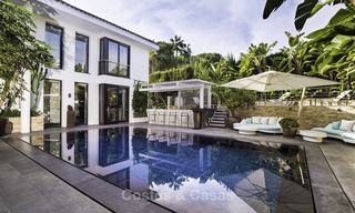 Stunning and unique contemporary luxury villa for sale, in an exclusive beachside urbanisation in East Marbella 17374 
