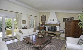 Beautiful traditional villa surrounded by golf courses for sale in Nueva Andalucia, Marbella 17483 