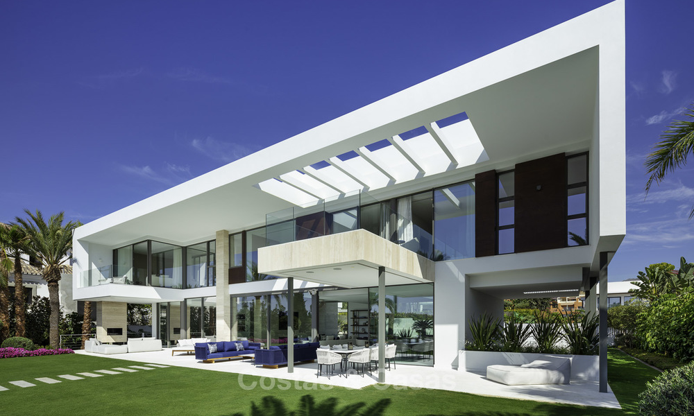  Impressive ultra-modern villa with amazing sea views for sale in Nueva Andalucia’s Golf Valley, Marbella 17554