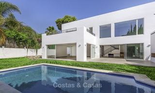 Modern new-built luxury villa for sale, ready to move into, beachside East Marbella 17633 