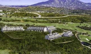 Spacious new built contemporary townhouses for sale, in a championship golf resort in Mijas 17767 