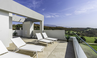 Spacious new built contemporary townhouses for sale, in a championship golf resort in Mijas 17792 