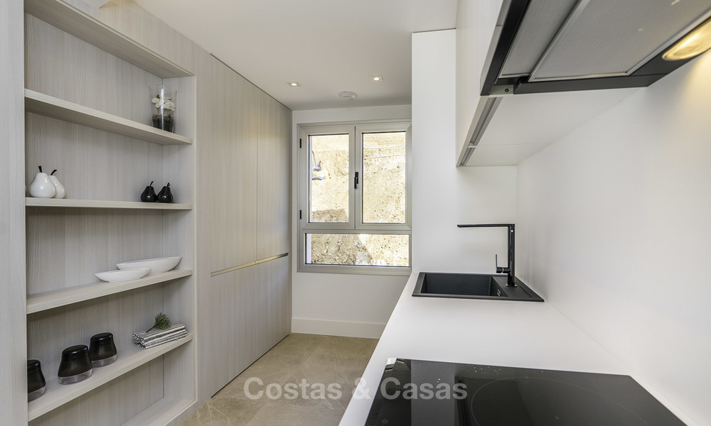 Spacious new built contemporary townhouses for sale, in a championship golf resort in Mijas 17800