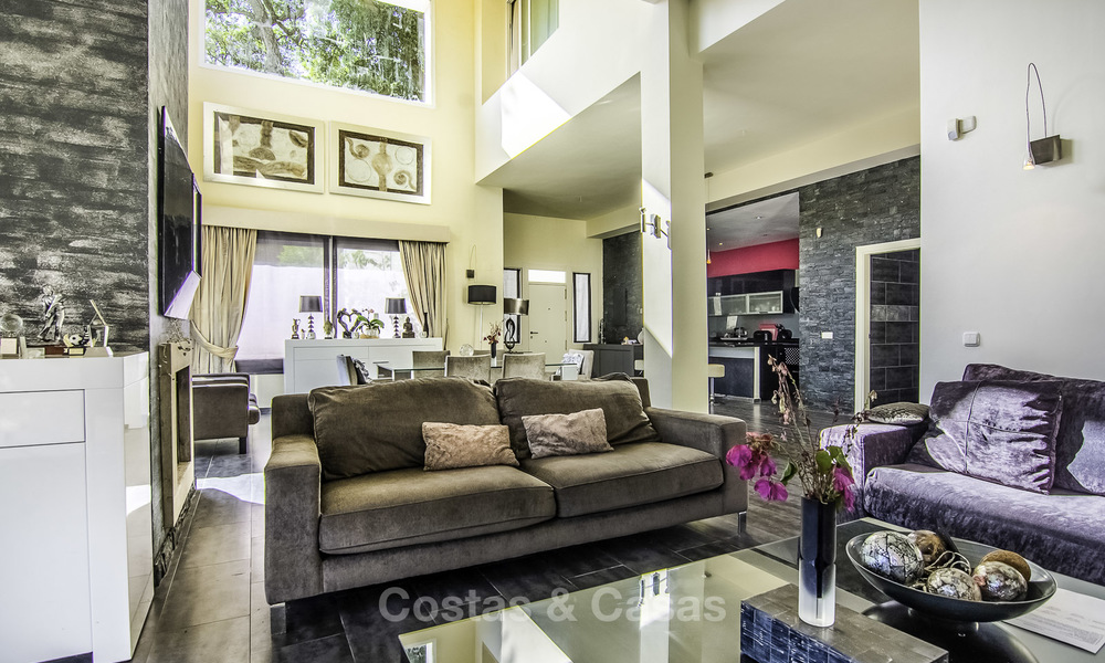 Modern detached luxury villa on a large plot in a peaceful country estate for sale, Marbella East 18137