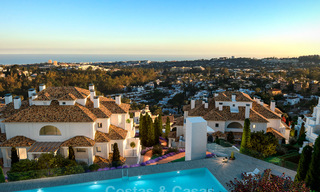 New luxury 4-bedroom apartment for sale in a stylish complex in Nueva Andalucia in Marbella. 18434 