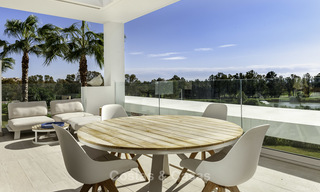Modern penthouse apartment for sale, frontline golf, in Benahavis - Marbella 18551 