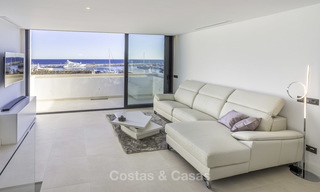 Stunning, fully renovated high end penthouse apartment for sale in the marina of Puerto Banus, Marbella 18984 