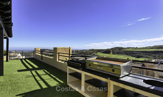Very spacious, modern 4-bed penthouse on a golf course for sale, with panoramic views, Mijas, Costa del Sol 19040 