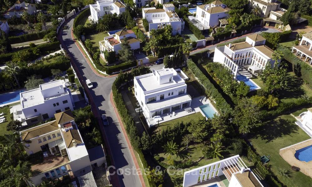 Contemporary villa for sale, furnished and move-in ready, Golf valley, Nueva Andalucia, Marbella 19271