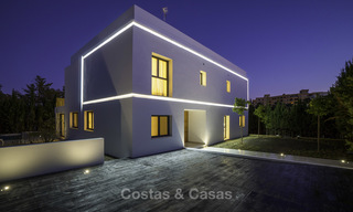 Contemporary villa for sale, furnished and move-in ready, Golf valley, Nueva Andalucia, Marbella 19279 