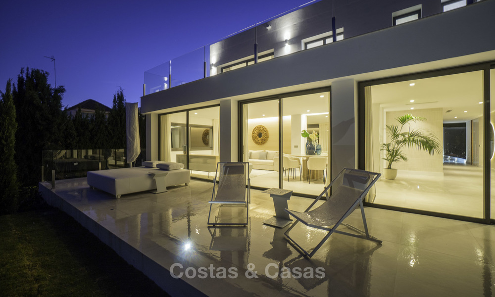 Contemporary villa for sale, furnished and move-in ready, Golf valley, Nueva Andalucia, Marbella 19282