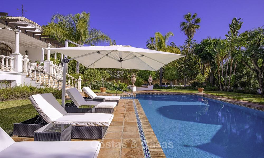 Charming Italian rustic villa on a double plot for sale, completely renovated, Marbella - Estepona 19299