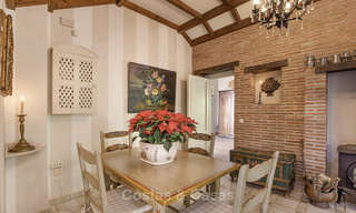 Charming Italian rustic villa on a double plot for sale, completely renovated, Marbella - Estepona 19309 