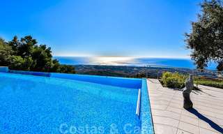 Masterpiece luxury villa on a massive plot and with amazing 360º panoramic views for sale, East Marbella 19810 