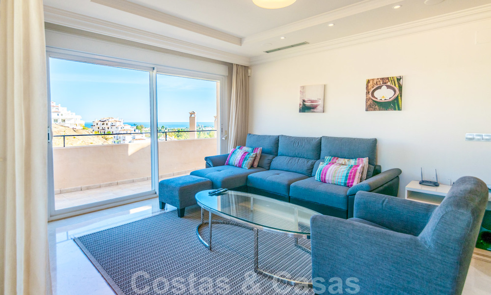 Rare, very stunning penthouse apartment with huge terrace and amazing sea views for sale in Nueva Andalucia, Marbella 20325