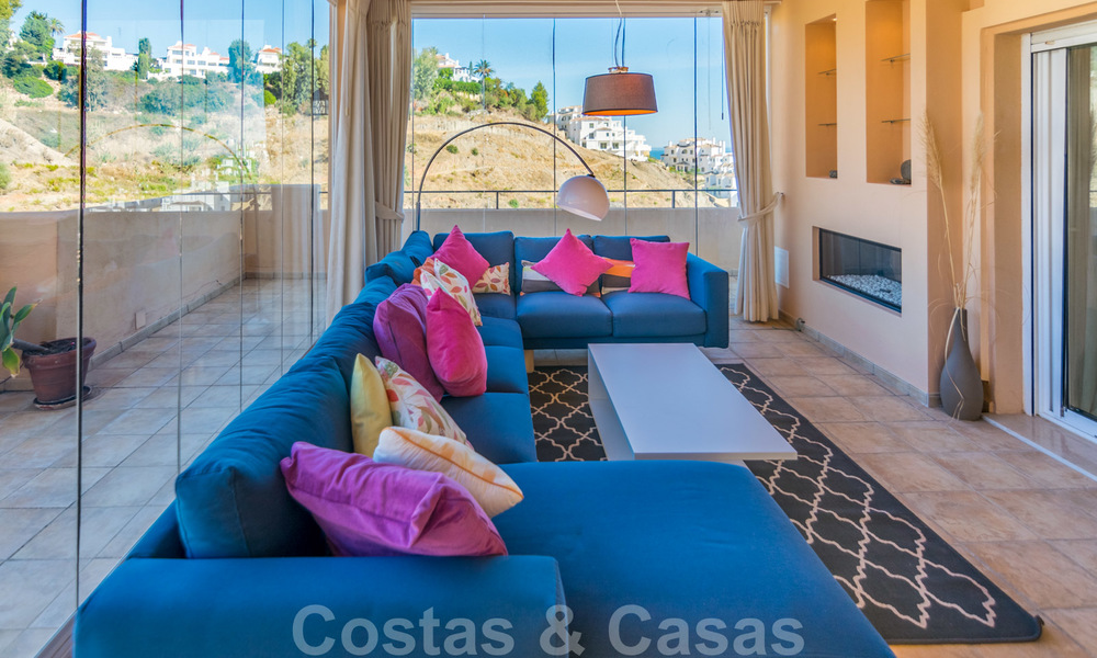 Rare, very stunning penthouse apartment with huge terrace and amazing sea views for sale in Nueva Andalucia, Marbella 20344