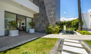 Modern luxury villa with panoramic sea views for sale in the prestigious Golden Mile of Marbella 21013 
