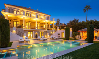 Masterpiece fully renovated classic villa with sea views for sale, Sierra Blanca, Marbella 21045 