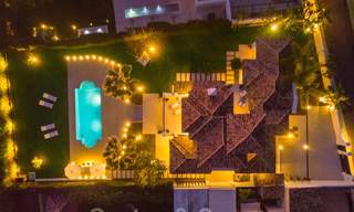 Majestic, completely renovated trendy Spanish villa for sale, frontline golf in Nueva Andalucia, Marbella 21359 