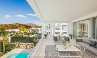 Contemporary luxury villa with lots of privacy for sale, in the Golf Valley of Nueva Andalucia, Marbella 21372 