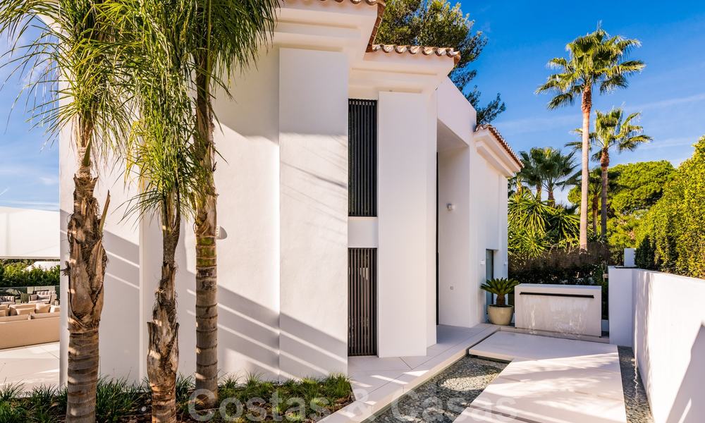 Very stylish contemporary luxury villa in the heart of the Golf Valley for sale, move-in ready - Nueva Andalucia, Marbella 21835
