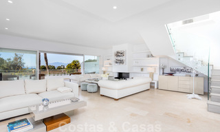 Superb luxury penthouse apartment for sale, with fantastic sea views and within walking distance to the beach, East Marbella 22238 