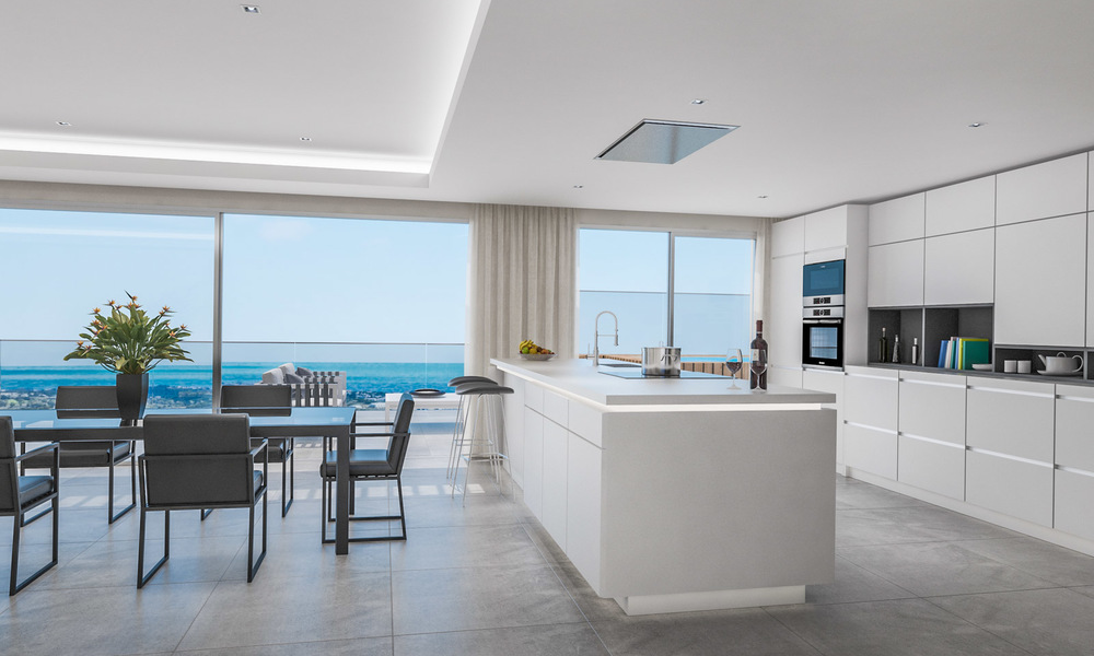 Modern apartments in exclusive boutique resort with Spa, at the golf, with magnificent sea views, La Cala de Mijas - Costa del Sol 23242