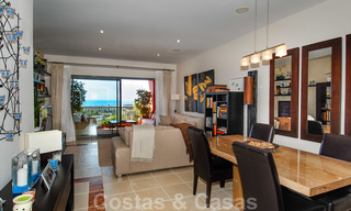 Luxury apartments for sale in Royal Flamingos with stunning views over the golf and sea in Marbella - Benahavis 23570 