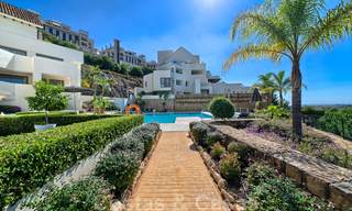Modern luxury first line golf apartments with stunning golf and sea views for sale in Marbella – Benahavis 24061 