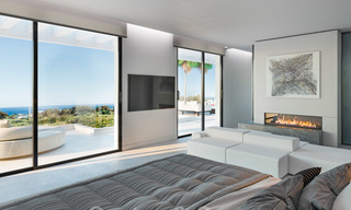 Exclusive, contemporary villa for sale with panoramic sea views, beachside in East Marbella 24603 