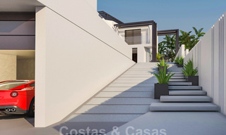Unique, contemporary beachside villa for sale with amazing sea views in East Marbella 24760 