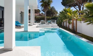 SOLD. Beautiful modern villa near the beach, move in ready, Marbella East. Price reduction. 24801 