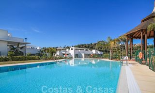 Modern penthouse apartment for sale overlooking the golf course and the Mediterranean Sea in Benahavis - Marbella 24860 