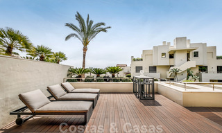 Exclusive modern apartment for sale with a contemporary luxury interior in Sierra Blanca, Golden Mile, Marbella 24980 
