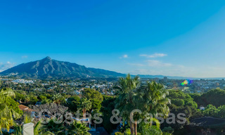 Large luxury villa for sale with stunning panoramic views over the golf valley, the mountains and the Mediterranean Sea in Nueva Andalucia, Marbella 24997 