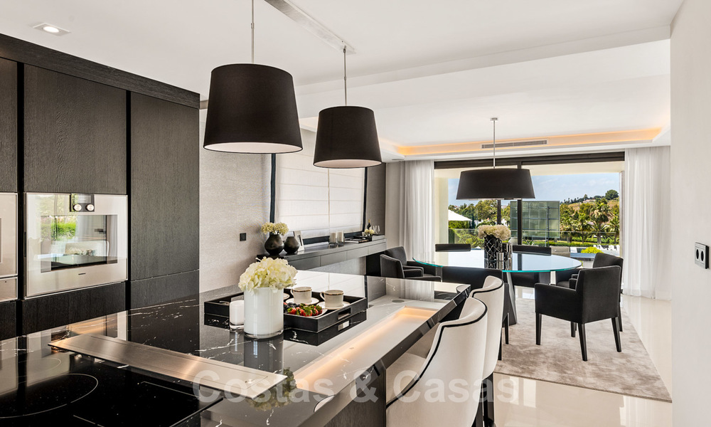 Spectacular modern designer villa for sale, frontline golf in Nueva Andalucia, Marbella 27239