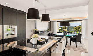 Spectacular modern designer villa for sale, frontline golf in Nueva Andalucia, Marbella 27239 